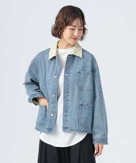 【ビームス ハート/BEAMS HEART】の襟 コーデュロイ カバーオール ジャケット 25AW 秋 ライトアウター レディース 人気、トレンドファッション・服の通販 founy(ファニー) ファッション Fashion レディースファッション Fashion for Women アウター Coat / Outerwear Collection レディースジャケット・軽アウター Jackets 2025年 2025 2025-2026秋冬・A/W Autumn/Winter 2025–26 AW25–26 キャンバス Canvas, Canvas Fabric コーデュロイ Corduroy, Cord Fabric ジャケット Jacket, Outerwear セットアップ Set-Up, Coordinated Outfit チェック Check, Plaid, Tartan デニム Denim, Jeans Material ミックス Mix, Mixed Style エレガント 上品 Elegant 秋 Autumn |ID:prp329100004727102