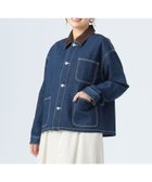 【ビームス ハート/BEAMS HEART】の襟 コーデュロイ カバーオール ジャケット 25AW 秋 ライトアウター レディース 人気、トレンドファッション・服の通販 founy(ファニー) ファッション Fashion レディースファッション Fashion for Women アウター Coat / Outerwear Collection レディースジャケット・軽アウター Jackets 2025年 2025 2025-2026秋冬・A/W Autumn/Winter 2025–26 AW25–26 キャンバス Canvas, Canvas Fabric コーデュロイ Corduroy, Cord Fabric ジャケット Jacket, Outerwear セットアップ Set-Up, Coordinated Outfit チェック Check, Plaid, Tartan デニム Denim, Jeans Material ミックス Mix, Mixed Style エレガント 上品 Elegant 秋 Autumn thumbnail INDIGO|ID: prp329100004727102 ipo3291000000034151997