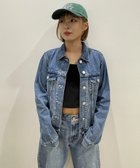 【ギャップ/GAP】のウォッシュウェル アイコン デニムジャケット 人気、トレンドファッション・服の通販 founy(ファニー) ファッション Fashion レディースファッション Fashion for Women アウター Coat / Outerwear Collection レディースジャケット・軽アウター Jackets デニムジャケット / カジュアルアウター Denim Jackets ジャケット Jacket, Outerwear ストレート Straight, Straight Cut デニム Denim, Jeans Material パッチ Patch, Appliqué フィット Fit, Slim Fit フロント Front, Front Design ポケット Pocket, Pocket Detail リラックス Relax, Relaxed Fit 長袖 Long Sleeve, Full Sleeve thumbnail MEDIUM_WASH|ID: prp329100004727116 ipo3291000000034152056