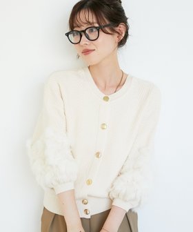 【ルクールブラン/le.coeur blanc】の《Oggi専属モデル 飯豊まりえさん着用》TORRAZZO DONNA別注ラビットファーニット 人気、トレンドファッション・服の通販 founy(ファニー) 雑誌掲載アイテム Magazine Picks & Fashion Features ファッション雑誌 Fashion Magazines オッジ Oggi ファッション Fashion レディースファッション Fashion for Women トップス・カットソー Cut & Sew Tops ニット Knit Tops & Sweaters クラシカル Classical, Vintage-Inspired メタル Metal, Metal Parts モダン Modern, Contemporary 別注 Limited Edition, Custom Order 定番 Standard, Basic Item 洗える Machine Washable 雑誌 Magazine, Fashion Magazine |ID:prp329100004727126