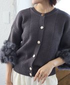 【ルクールブラン/le.coeur blanc】の《Oggi専属モデル 飯豊まりえさん着用》TORRAZZO DONNA別注ラビットファーニット 人気、トレンドファッション・服の通販 founy(ファニー) 雑誌掲載アイテム Magazine Picks & Fashion Features ファッション雑誌 Fashion Magazines オッジ Oggi ファッション Fashion レディースファッション Fashion for Women トップス・カットソー Cut & Sew Tops ニット Knit Tops & Sweaters クラシカル Classical, Vintage-Inspired メタル Metal, Metal Parts モダン Modern, Contemporary 別注 Limited Edition, Custom Order 定番 Standard, Basic Item 洗える Machine Washable 雑誌 Magazine, Fashion Magazine thumbnail グレー|ID: prp329100004727126 ipo3291000000034239676