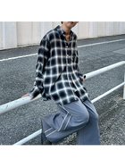 【エミ/emmi】のチェックオーバーシャツ 人気、トレンドファッション・服の通販 founy(ファニー) ファッション Fashion レディースファッション Fashion for Women トップス・カットソー Cut & Sew Tops シャツ・ブラウス・オフィスカジュアル Elegant Blouses & Button-Ups おすすめ Recommended / Our Picks シンプル Simple, Minimal スマート Smart, Elegant ルーズ Loose, Oversized 羽織 Haori, Light Jacket thumbnail BLK[009]|ID: prp329100004727135 ipo3291000000034152143