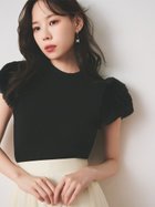 【セルフォード/CELFORD】のシルクブレンドショートファースリーブニット 人気、トレンドファッション・服の通販 founy(ファニー) ファッション Fashion レディースファッション Fashion for Women トップス・カットソー Cut & Sew Tops ニット Knit Tops & Sweaters シルク Silk, 100% Silk スマート Smart, Elegant エレガント 上品 Elegant 人気 Popular, Best Seller thumbnail BLK[009]|ID: prp329100004727138 ipo3291000000034543155