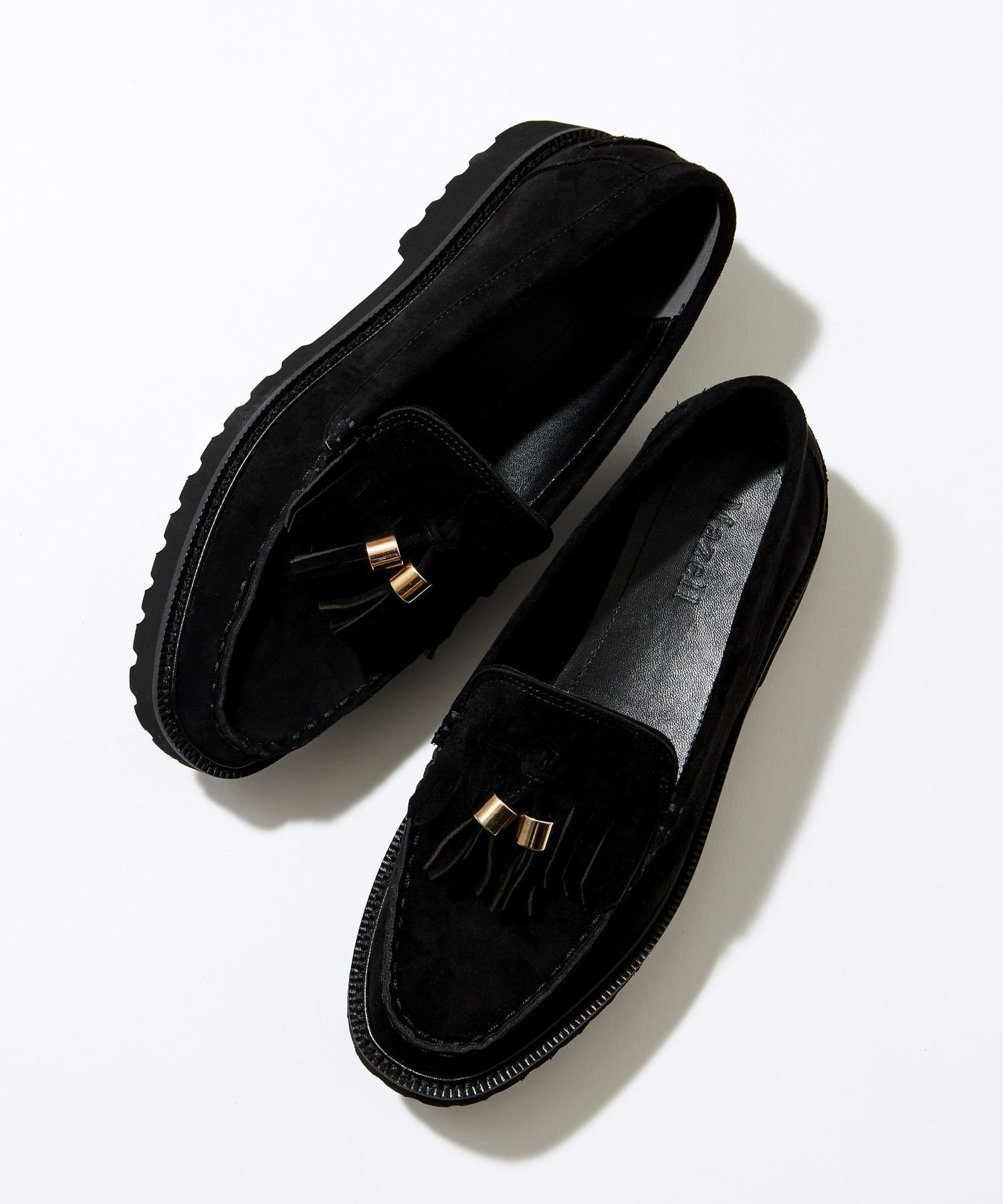 【バンヤードストーム/BARNYARDSTORM】の【Mazell】スエードタッセルローファー【WEB限定カラー】 インテリア・キッズ・メンズ・レディースファッション・服の通販 founy(ファニー) ファッション Fashion レディースファッション Fashion for Women おすすめ Recommended / Our Picks タッセル Tassel, Fringe ワンポイント One Point, Statement Accent 定番 Standard, Basic Item ブラック|ID: prp329100004727152 ipo3291000000034468790