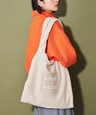 【シテン/CITEN】のCITEN キラキラクリアロゴトートバッグ BEIGE|ID: prp329100004727159 ipo3291000000034601562