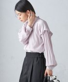 【シップス フォー ウィメン/SHIPS】の手洗い可能 パウダリー 割繊 スタンドカラー ブラウス 人気、トレンドファッション・服の通販 founy(ファニー) ファッション Fashion レディースファッション Fashion for Women トップス・カットソー Cut & Sew Tops シャツ・ブラウス・オフィスカジュアル Elegant Blouses & Button-Ups インナー Innerwear ギャザー Gathered, Ruffled ジャケット Jacket, Outerwear スタンド Stand Collar, Upright Stand スリーブ Sleeve, Long Sleeve / Short Sleeve デニム Denim, Jeans Material 定番 Standard, Basic Item フェミニン Feminine, Girly フリル Frill, Ruffle ボトム Bottoms, Lower Wear ビジネス 仕事 通勤 Business / Work / Commuting thumbnail ピンク系|ID: prp329100004727207 ipo3291000000034386028