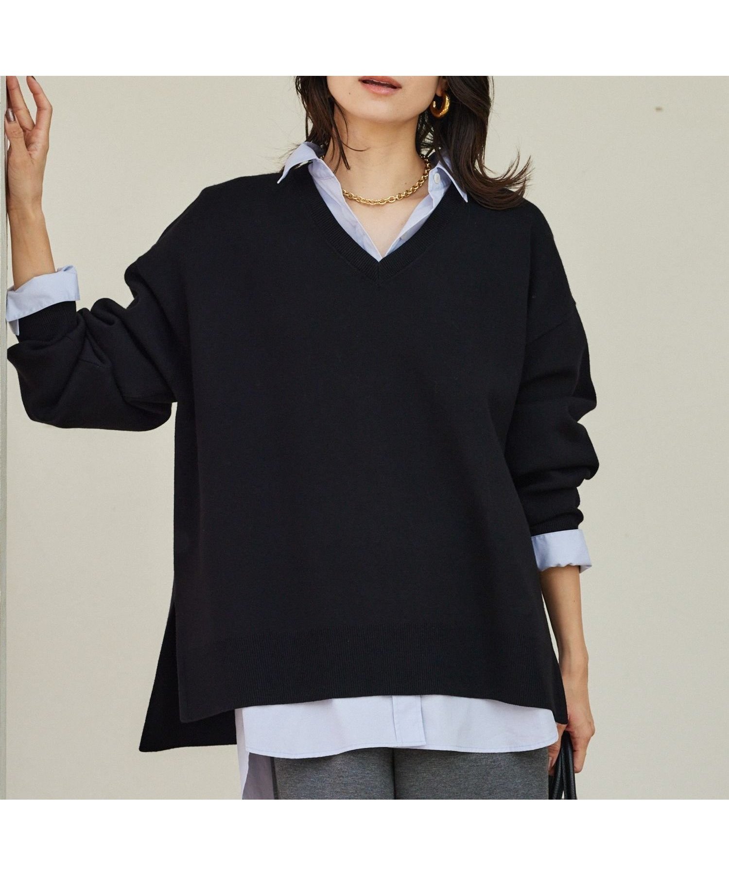 【バンヤードストーム/BARNYARDSTORM】の【『BABALOG』チャンネルご紹介アイテム】ミラノリブトップス セットアップ対応 インテリア・キッズ・メンズ・レディースファッション・服の通販 founy(ファニー)  ファッション Fashion レディースファッション Fashion for Women トップス・カットソー Cut & Sew Tops セットアップ Matching Sets レディーストップス・ブラウス Tops & Blouses / Assorted Women's Tops ストレッチ Stretch, Stretchy Fabric セットアップ Set-Up, Coordinated Outfit バランス Balance, Style Balance ミラノリブ Milano Rib, Milano Stitch エレガント 上品 Elegant ブラック|ID: prp329100004727266 ipo3291000000034384258