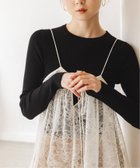 【ノーブル / スピック&スパン/NOBLE / Spick & Span】の《追加》リブクルーネックニット 人気、トレンドファッション・服の通販 founy(ファニー) ファッション Fashion レディースファッション Fashion for Women トップス・カットソー Cut & Sew Tops ニット Knit Tops & Sweaters イエロー Yellow インナー Innerwear シンプル Simple, Minimal ジャケット Jacket, Outerwear ストレッチ Stretch, Stretchy Fabric トレンド Trend, Trending Now エレガント 上品 Elegant 定番 Standard, Basic Item thumbnail ブラック|ID: prp329100004727285 ipo3291000000034581297