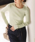 【ノーブル / スピック&スパン/NOBLE / Spick & Span】の《追加》リブクルーネックニット 人気、トレンドファッション・服の通販 founy(ファニー) ファッション Fashion レディースファッション Fashion for Women トップス・カットソー Cut & Sew Tops ニット Knit Tops & Sweaters イエロー Yellow インナー Innerwear シンプル Simple, Minimal ジャケット Jacket, Outerwear ストレッチ Stretch, Stretchy Fabric トレンド Trend, Trending Now エレガント 上品 Elegant 定番 Standard, Basic Item thumbnail イエロー B|ID: prp329100004727285 ipo3291000000034581300