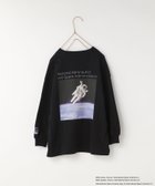 【ローリーズファーム/LOWRYS FARM / KIDS】のNASAプリントロンT 人気、トレンドファッション・服の通販 founy(ファニー) ファッション Fashion キッズファッション Fashion for Kids プリント Print, Printed Pattern 定番 Standard, Basic Item thumbnail ブラック|ID: prp329100004727330 ipo3291000000034152871