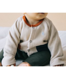 【こども ビームス/コドモ ビームス / KIDS】のベビー フリース カーディガン 2025FW(70~90cm) 人気、トレンドファッション・服の通販 founy(ファニー) ファッション Fashion キッズファッション Fashion for Kids カーディガン Cardigan, Knitwear トリミング Trimming, Decorative Edge フロント Front, Front Design ベビー Baby, Babywear ポケット Pocket, Pocket Detail ロンパース Romper, Jumpsuit 冬 Winter / This Winter 防寒 Cold Protection, Winter-Ready |ID:prp329100004727334
