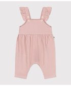 【プチバトー/PETIT BATEAU / KIDS】のコーデュロイサロペット ライトピンク|ID: prp329100004727360 ipo3291000000034152981