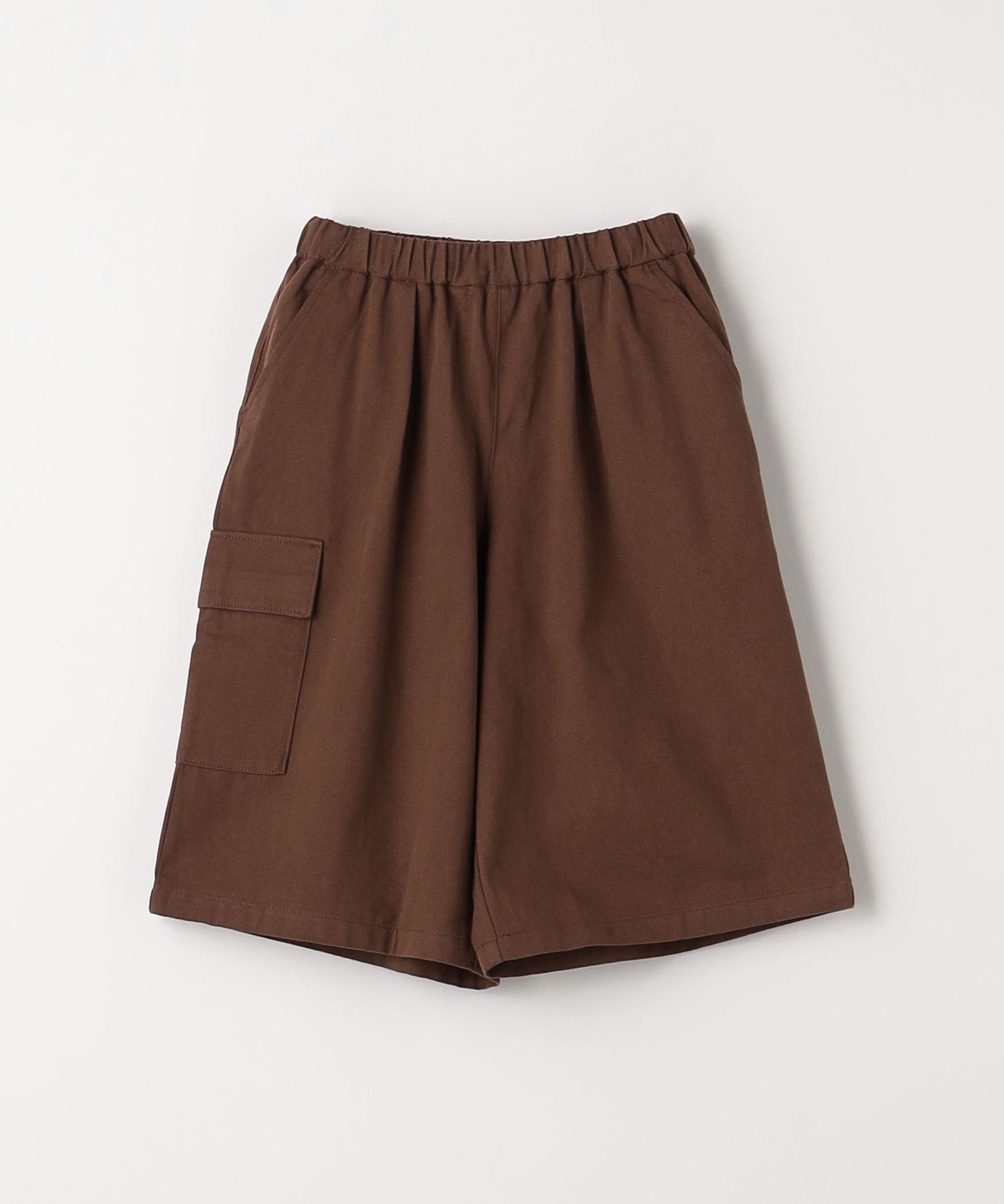 【ユナイテッドアローズ/UNITED ARROWS / KIDS】のTJ ツイルカーゴ ショートパンツ / キッズ 140cm-160cm インテリア・キッズ・メンズ・レディースファッション・服の通販 founy(ファニー) 　ファッション　Fashion　キッズファッション　Fashion for Kids　ボトムス　Bottoms　ショート　Short, Short Length　シンプル　Simple, Minimal　ボトム　Bottoms, Lower Wear　アウトレット　Outlet / Clearance　夏　Summer　MD.BROWN|ID: prp329100004727361 ipo3291000000034152984