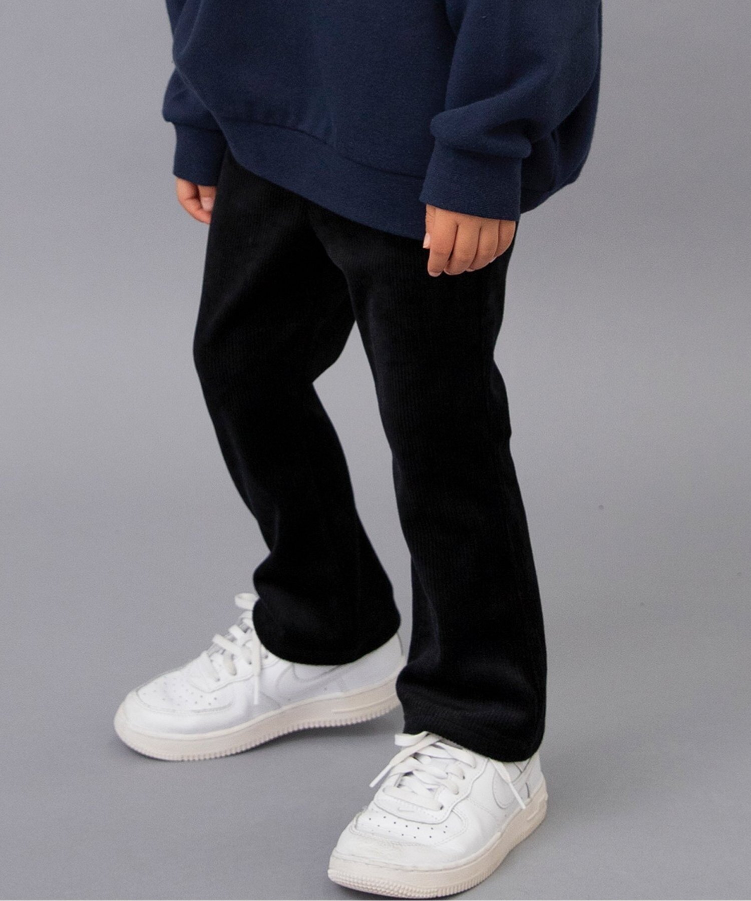 【エフオー オンラインストア/F.O.Online Store / KIDS】の【あったか素材】DAISUKI カットコールフレアパンツ 10分丈 インテリア・キッズ・メンズ・レディースファッション・服の通販 founy(ファニー) 　ファッション　Fashion　キッズファッション　Fashion for Kids　ボトムス　Bottoms　2025年　2025　2025-2026秋冬・A/W　Autumn/Winter 2025–26 AW25–26　おすすめ　Recommended / Our Picks　スニーカー　Sneakers, Trainers　フレア　Flare, Flared　プチプライス・低価格　Affordable / Budget Price　人気　Popular, Best Seller　定番　Standard, Basic Item　ブラック|ID: prp329100004727366 ipo3291000000034153001