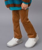 【エフオー オンラインストア/F.O.Online Store / KIDS】の【あったか素材】DAISUKI カットコールフレアパンツ 10分丈 キャメル|ID: prp329100004727366 ipo3291000000034153003