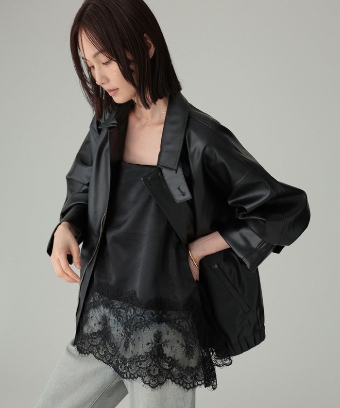 【バビロン/BABYLONE / KIDS】のヘムレースキャミソール インテリア・キッズ・メンズ・レディースファッション・服の通販 founy(ファニー) https://founy.com/ ファッション Fashion キッズファッション Fashion for Kids インナー Innerwear キャミソール Camisole, Spaghetti Strap Top サテン Satin, Glossy Fabric トレンド Trend, Trending Now レース Lace, Lace Fabric 再入荷 Restock / Back in Stock おすすめ Recommended / Our Picks エレガント 上品 Elegant 2025年 2025 2025-2026秋冬・A/W Autumn/Winter 2025–26 AW25–26 |ID: prp329100004727369 ipo3291000000034153021
