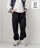 【グローバルワーク/GLOBAL WORK / KIDS】のスゴラクストレッチカーゴジョグパンツ/キッズ/147321 ブラック09|ID: prp329100004727382 ipo3291000000034153069