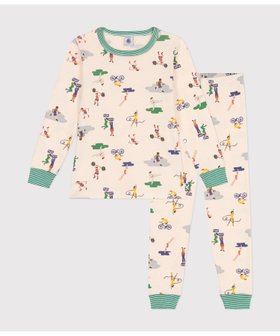 【プチバトー/PETIT BATEAU / KIDS】の長袖パジャマ 人気、トレンドファッション・服の通販 founy(ファニー) ファッション Fashion キッズファッション Fashion for Kids おすすめ Recommended / Our Picks グラフィック Graphic, Graphic Design スポーツ Sports, Activewear パジャマ Pajamas, Sleepwear プリント Print, Printed Pattern リラックス Relax, Relaxed Fit 長袖 Long Sleeve, Full Sleeve |ID:prp329100004727389