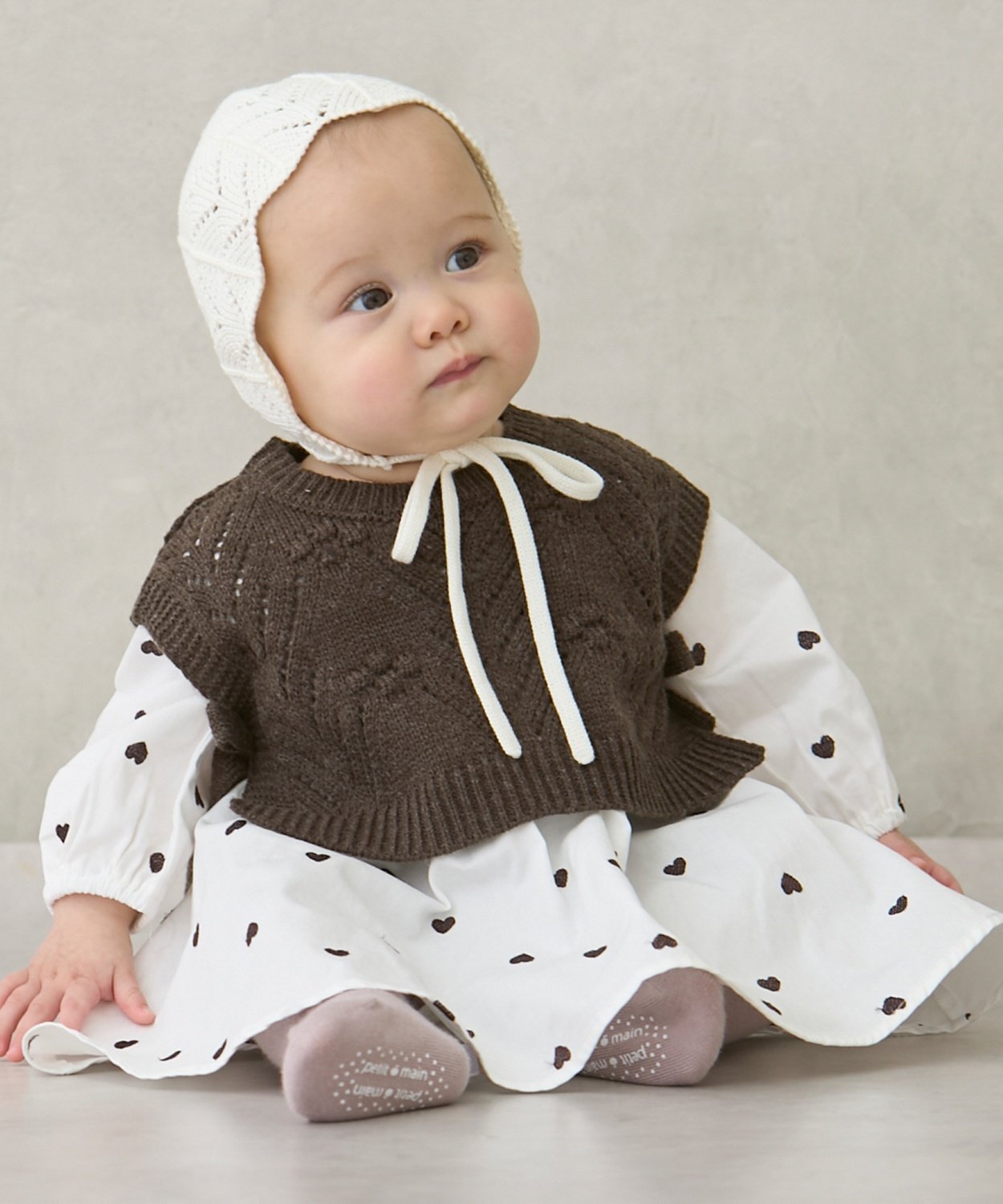 【ナルミヤ オンライン/NARUMIYA ONELINE / KIDS】の【リンク】ベストつきOPセットアップ 人気、トレンドファッション・服の通販 founy(ファニー) 　ファッション　Fashion　キッズファッション　Fashion for Kids　ウォッシャブル　Machine Washable　セットアップ　Set-Up, Coordinated Outfit　ティアードワンピース　Tiered Dress, Flared Dress　パターン　Pattern, Design Print　ベスト　Vest, Waistcoat　ポケット　Pocket, Pocket Detail　モチーフ　Motif, Design Theme　リボン　Ribbon, Bow　ロンパース　Romper, Jumpsuit　透かし　Cut-Out, Lacework　 other-1|ID: prp329100004727402 ipo3291000000034153146