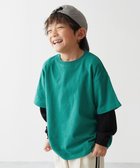 【デビロック/devirock / KIDS】のレイヤード風 長袖Tシャツ ロンT トップス 25AW Sフォレスト|ID: prp329100004727403 ipo3291000000034153157
