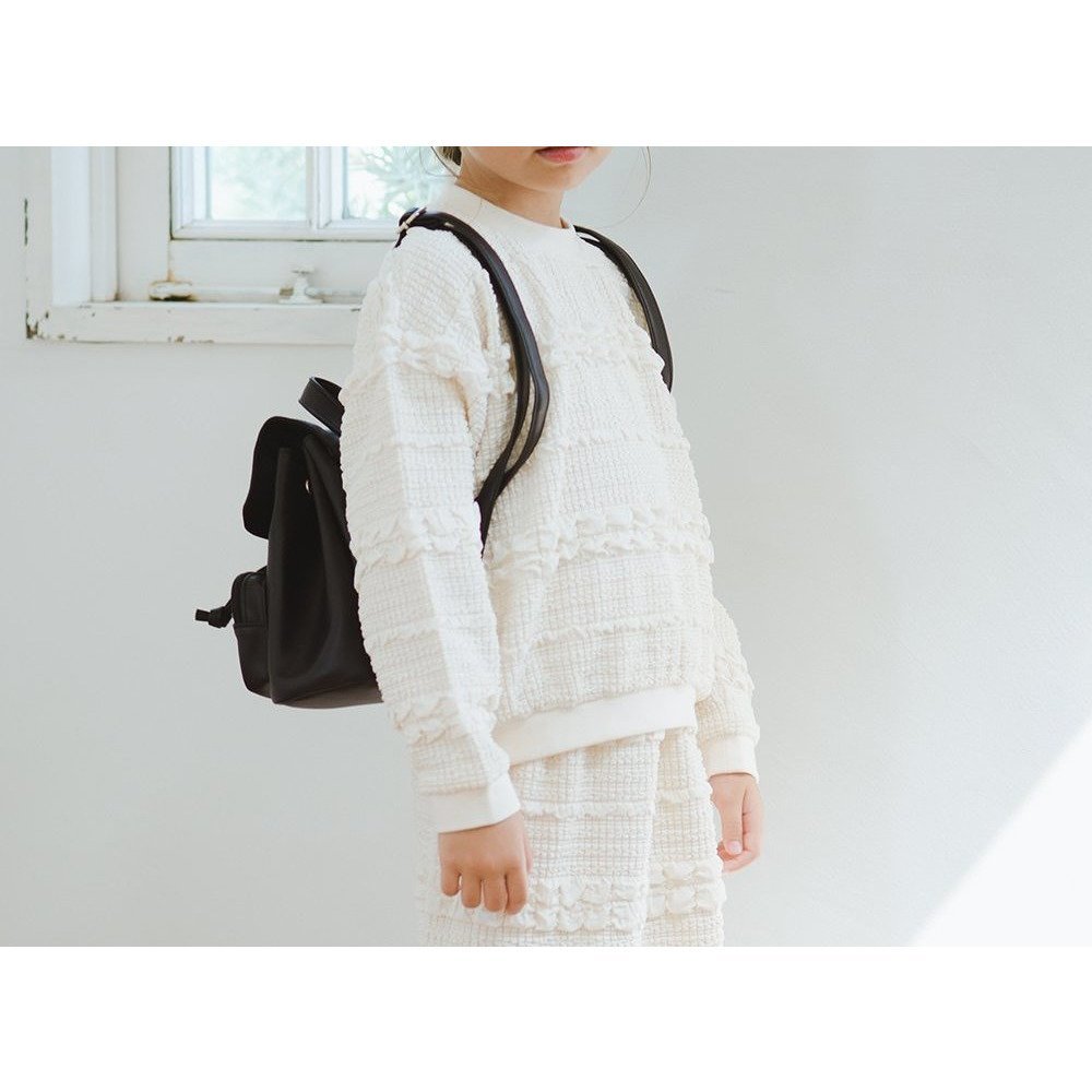 【ブランシェス/branshes / KIDS】のポコポコジャガードトップス インテリア・キッズ・メンズ・レディースファッション・服の通販 founy(ファニー) 　ファッション　Fashion　キッズファッション　Fashion for Kids　トップス・カットソー　Cut & Sew Tops　シンプル　Simple, Minimal　セットアップ　Set-Up, Coordinated Outfit　アイボリー|ID: prp329100004727411 ipo3291000000034153179