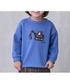 【ナルミヤ オンライン/NARUMIYA ONELINE / KIDS】の働く車アップリケ接結長袖Tシャツ 人気、トレンドファッション・服の通販 founy(ファニー) ファッション Fashion キッズファッション Fashion for Kids チェック Check, Plaid, Tartan ポケット Pocket, Pocket Detail 長袖 Long Sleeve, Full Sleeve thumbnail ブルー|ID: prp329100004727412 ipo3291000000034153183