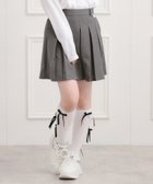 【ピンク ラテ/PINK-latte / KIDS】のインパン付プリーツスカート 人気、トレンドファッション・服の通販 founy(ファニー) ファッション Fashion キッズファッション Fashion for Kids おすすめ Recommended / Our Picks ガーリー Girly, Feminine Style シンプル Simple, Minimal スマート Smart, Elegant チェック Check, Plaid, Tartan プリーツ Pleats, Pleated ポケット Pocket, Pocket Detail 再入荷 Restock / Back in Stock 定番 Standard, Basic Item thumbnail チャコールグレー|ID: prp329100004727418 ipo3291000000034153209