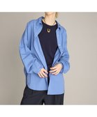 【ブリル/BRILL】の【EC限定ブラック登場】【坪田さんYouTube】【NEW・一部追加 】セイヒンゾメオーバーシャツ 人気、トレンドファッション・服の通販 founy(ファニー) ファッション Fashion レディースファッション Fashion for Women トップス・カットソー Cut & Sew Tops シャツ・ブラウス・オフィスカジュアル Elegant Blouses & Button-Ups サテン Satin, Glossy Fabric パッチ Patch, Appliqué フォルム Silhouette, Form ポケット Pocket, Pocket Detail 今季 This Season, Current Season thumbnail サックス85|ID: prp329100004727924 ipo3291000000034634454