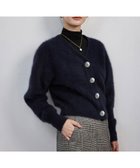 【ロペ/ROPE'】のフォックスカシミヤニットカーディガン/イージーケア 人気、トレンドファッション・服の通販 founy(ファニー) ファッション Fashion レディースファッション Fashion for Women トップス・カットソー Cut & Sew Tops ニット Knit Tops & Sweaters カーディガン・羽織り Layered Style Cardigans カーディガン Cardigan, Knitwear コンパクト Compact, Small Size シンプル Simple, Minimal ストレート Straight, Straight Cut なめらか Smooth, Silky Texture バランス Balance, Style Balance フロント Front, Front Design プリーツ Pleats, Pleated ポケット Pocket, Pocket Detail リラックス Relax, Relaxed Fit おすすめ Recommended / Our Picks エレガント 上品 Elegant thumbnail ネイビー(40)|ID: prp329100004727978 ipo3291000000034280560
