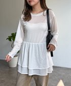 【シーピーシーエム/CPCM】のアソートレイヤードロンT 人気、トレンドファッション・服の通販 founy(ファニー) ファッション Fashion レディースファッション Fashion for Women トップス・カットソー Cut & Sew Tops ロングTシャツ・Tシャツ Longline T-Shirts & Tees 春 Spring 秋 Autumn ギャザー Gathered, Ruffled クラシカル Classical, Vintage-Inspired コーデュロイ Corduroy, Cord Fabric シンプル Simple, Minimal デニム Denim, Jeans Material トレンド Trend, Trending Now バルーン Balloon, Balloon Silhouette フリル Frill, Ruffle フレア Flare, Flared おすすめ Recommended / Our Picks エレガント 上品 Elegant thumbnail オフホワイト|ID: prp329100004727979 ipo3291000000036292637