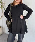 【シーピーシーエム/CPCM】のアソートレイヤードロンT 人気、トレンドファッション・服の通販 founy(ファニー) ファッション Fashion レディースファッション Fashion for Women トップス・カットソー Cut & Sew Tops ロングTシャツ・Tシャツ Longline T-Shirts & Tees 春 Spring 秋 Autumn ギャザー Gathered, Ruffled クラシカル Classical, Vintage-Inspired コーデュロイ Corduroy, Cord Fabric シンプル Simple, Minimal デニム Denim, Jeans Material トレンド Trend, Trending Now バルーン Balloon, Balloon Silhouette フリル Frill, Ruffle フレア Flare, Flared おすすめ Recommended / Our Picks エレガント 上品 Elegant thumbnail ブラックその他3|ID: prp329100004727979 ipo3291000000036292640