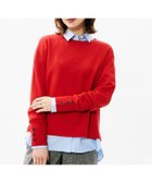 【アンタイトル/UNTITLED】の【アンサンブル可/きれいめ】ウールミラノリブニット レッド|ID: prp329100004728021 ipo3291000000034411536