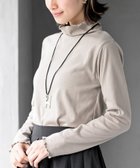 【アールピーエス/rps】の起毛リブメロータートルカットソー 人気、トレンドファッション・服の通販 founy(ファニー) ファッション Fashion レディースファッション Fashion for Women トップス・カットソー Cut & Sew Tops カットソー・ベーシックTシャツ Cut-and-Sewn Tops / Stretch Tees & Basics インナー Innerwear カットソー Cut and Sewn Top サロペット Overalls, Salopette タートル Turtleneck, Turtle Collar 再入荷 Restock / Back in Stock A/W・秋冬 Autumn/Winter thumbnail グレージュ|ID: prp329100004728096 ipo3291000000034838665
