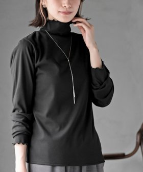 【アールピーエス/rps】の起毛リブメロータートルカットソー 人気、トレンドファッション・服の通販 founy(ファニー) ファッション Fashion レディースファッション Fashion for Women トップス・カットソー Cut & Sew Tops カットソー・ベーシックTシャツ Cut-and-Sewn Tops / Stretch Tees & Basics インナー Innerwear カットソー Cut and Sewn Top サロペット Overalls, Salopette タートル Turtleneck, Turtle Collar 再入荷 Restock / Back in Stock A/W・秋冬 Autumn/Winter |ID:prp329100004728096