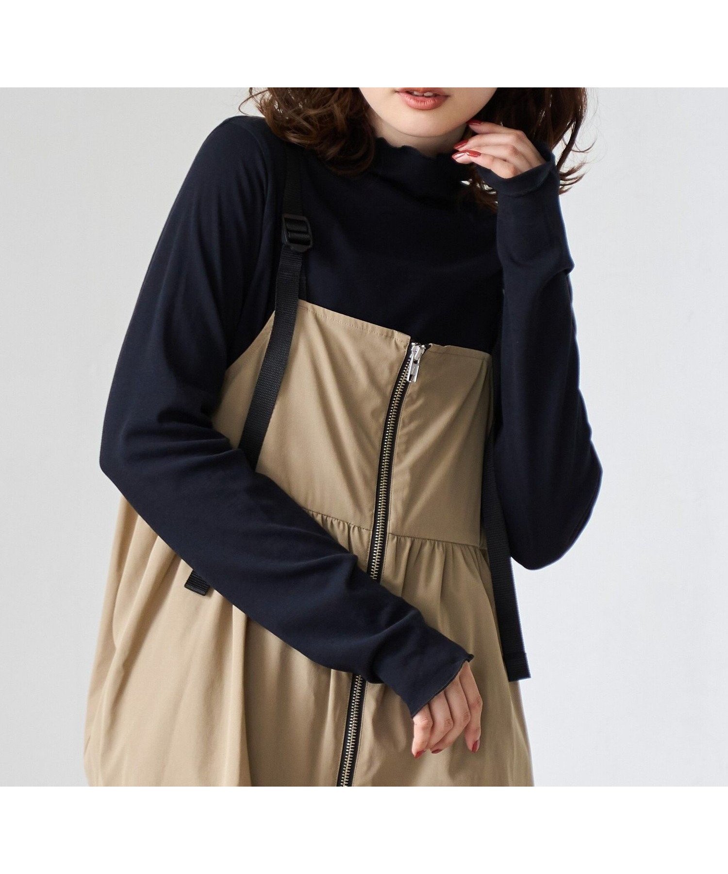 【コーエン/COEN】のメローシアータートルロンT インテリア・キッズ・メンズ・レディースファッション・服の通販 founy(ファニー) 　ファッション　Fashion　レディースファッション　Fashion for Women　トップス・カットソー　Cut & Sew Tops　ロングTシャツ・Tシャツ　Longline T-Shirts & Tees　シンプル　Simple, Minimal　BLACK|ID: prp329100004728105 ipo3291000000034774069