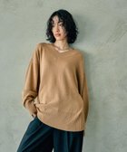 【レプシィム ローリーズファーム/LEPSIM LOWRYS FARM】の7ゲージVネックプルオーバー 人気、トレンドファッション・服の通販 founy(ファニー) ファッション Fashion レディースファッション Fashion for Women トップス・カットソー Cut & Sew Tops カジュアルプルオーバー・ニットトップス Pullovers & Knit Tops / Casual Pullovers Vネックトップス V-Neck Tops / V-Cut Neckline Shirts トレンド Trend, Trending Now ワイド Wide, Wide Fit 人気 Popular, Best Seller 定番 Standard, Basic Item 洗える Machine Washable thumbnail ベージュ52|ID: prp329100004728116 ipo3291000000034201335