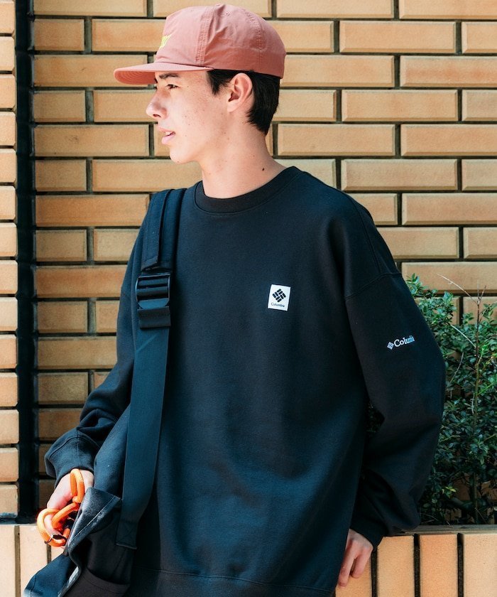 【フリークスストア/FREAK'S STORE】のColumbia×FREAK S STORE 別注 インペリアルパーク ワンポイントロゴ クルーネックスウェット 【限定展開】 25AW インテリア・キッズ・メンズ・レディースファッション・服の通販 founy(ファニー) 　ファッション　Fashion　メンズファッション　Fashion for Men　アウトドア　Outdoor Clothing　インナー　Innerwear　カーゴパンツ　Cargo Pants, Utility Pants　シンプル　Simple, Minimal　スウェット / スエット　Sweatshirt, Sweatwear　デニム　Denim, Jeans Material　定番　Standard, Basic Item　人気　Popular, Best Seller　ビッグ　Big, Oversized　フィット　Fit, Slim Fit　別注　Limited Edition, Custom Order　リラックス　Relax, Relaxed Fit　ワンポイント　One Point, Statement Accent　A/W・秋冬　Autumn/Winter　冬　Winter / This Winter　おすすめ　Recommended / Our Picks　2025年　2025　2025-2026秋冬・A/W　Autumn/Winter 2025–26 AW25–26　ブラック|ID: prp329100004728124 ipo3291000000034216733