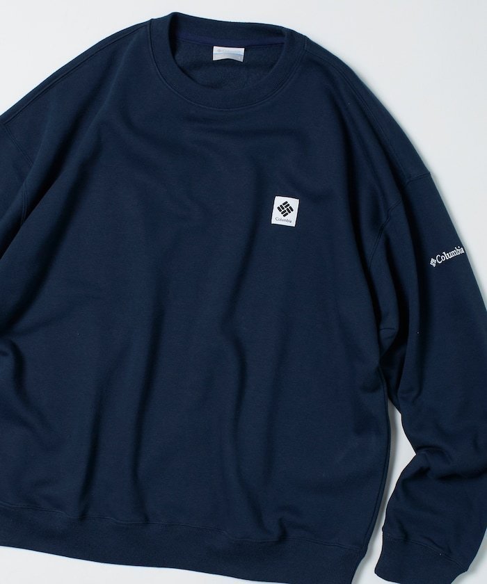 【フリークスストア/FREAK'S STORE】のColumbia×FREAK S STORE 別注 インペリアルパーク ワンポイントロゴ クルーネックスウェット 【限定展開】 25AW インテリア・キッズ・メンズ・レディースファッション・服の通販 founy(ファニー) 　ファッション　Fashion　メンズファッション　Fashion for Men　アウトドア　Outdoor Clothing　インナー　Innerwear　カーゴパンツ　Cargo Pants, Utility Pants　シンプル　Simple, Minimal　スウェット / スエット　Sweatshirt, Sweatwear　デニム　Denim, Jeans Material　定番　Standard, Basic Item　人気　Popular, Best Seller　ビッグ　Big, Oversized　フィット　Fit, Slim Fit　別注　Limited Edition, Custom Order　リラックス　Relax, Relaxed Fit　ワンポイント　One Point, Statement Accent　A/W・秋冬　Autumn/Winter　冬　Winter / This Winter　おすすめ　Recommended / Our Picks　2025年　2025　2025-2026秋冬・A/W　Autumn/Winter 2025–26 AW25–26　ネイビー|ID: prp329100004728124 ipo3291000000034216736