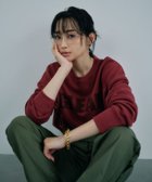 【バビロン/BABYLONE / KIDS】の【柳橋唯さん×81BRANCAコラボアイテム】ロゴスウェット 人気、トレンドファッション・服の通販 founy(ファニー) ファッション Fashion キッズファッション Fashion for Kids インナー Innerwear コンパクト Compact, Small Size スウェット / スエット Sweatshirt, Sweatwear スタイリッシュ Stylish, Fashionable 雑誌 Magazine, Fashion Magazine トレンド Trend, Trending Now 人気 Popular, Best Seller フェミニン Feminine, Girly プリント Print, Printed Pattern ミリタリー Military, Army Style モノトーン Monotone, Black and White ロング Long, Long-Length 再入荷 Restock / Back in Stock thumbnail ボルドー38|ID: prp329100004728142 ipo3291000000034540485