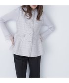 【ナチュラル ビューティー ベーシック/NATURAL BEAUTY BASIC】のツイードペプラムジレ 人気、トレンドファッション・服の通販 founy(ファニー) ファッション Fashion レディースファッション Fashion for Women アウター Coat / Outerwear Collection トップス・カットソー Cut & Sew Tops ベスト&ジレ / 重ね着スタイル Vests & Gilets ツイード Twill, Twill Weave ベーシック Basic, Essential ペプラム Peplum, Flared Hem エレガント 上品 Elegant thumbnail グレー系2|ID: prp329100004728157 ipo3291000000034159195