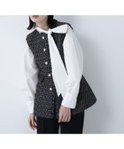 【ナチュラル ビューティー ベーシック/NATURAL BEAUTY BASIC】のツイードペプラムジレ 人気、トレンドファッション・服の通販 founy(ファニー) ファッション Fashion レディースファッション Fashion for Women アウター Coat / Outerwear Collection トップス・カットソー Cut & Sew Tops ベスト&ジレ / 重ね着スタイル Vests & Gilets ツイード Twill, Twill Weave ベーシック Basic, Essential ペプラム Peplum, Flared Hem エレガント 上品 Elegant thumbnail ブラック系2|ID: prp329100004728157 ipo3291000000034159196