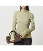 【ビューティ&ユース ユナイテッドアローズ/BEAUTY&YOUTH / UNITED ARROWS】のポリエステルコットンテレコ メロータートルネック カットソー LIME|ID: prp329100004728180 ipo3291000000034847245