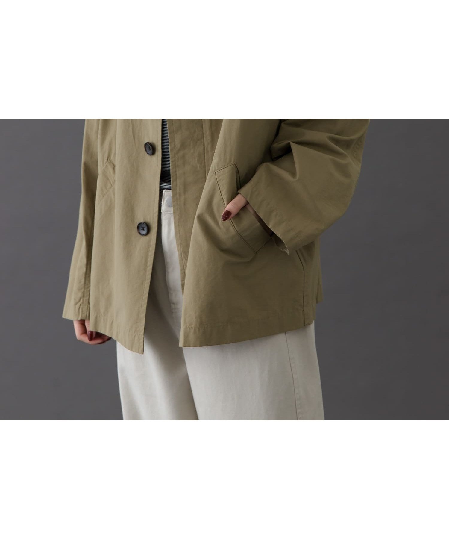 【アーバンリサーチ ドアーズ/URBAN RESEARCH DOORS】のFORK SPOON ステンカラーショートコート 人気、トレンドファッション・服の通販 founy(ファニー) 　ファッション　Fashion　レディースファッション　Fashion for Women　アウター　Coat / Outerwear Collection　コート・ロングコート・ピーコート　Long Coats, Peacoats & More　ショート　Short, Short Length　ベーシック　Basic, Essential　ロング　Long, Long-Length　楽ちん　Easy Fit, Comfortable　ワイド　Wide, Wide Fit　A/W・秋冬　Autumn/Winter　冬　Winter / This Winter　エレガント 上品　Elegant　2025年　2025　2025-2026秋冬・A/W　Autumn/Winter 2025–26 AW25–26　 other-1|ID: prp329100004728186 ipo3291000000034607516