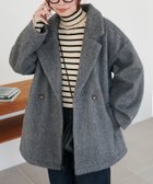 【ディスコート/Discoat】の【WEB限定】ダブルテーラージャケット チャコールグレー|ID: prp329100004728227 ipo3291000000034466057