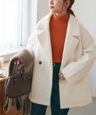 【ディスコート/Discoat】の【WEB限定】ダブルテーラージャケット アイボリー|ID: prp329100004728227 ipo3291000000034466058