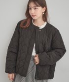 【クチュール ブローチ/Couture Brooch】の【撥水・大人可愛い】リボンキルティングジャケット ブラック|ID: prp329100004728276 ipo3291000000034443579