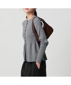 【ビューティ&ユース ユナイテッドアローズ/BEAUTY&YOUTH / UNITED ARROWS】の【WEB限定 Wardrobe DAILY MINIMAL】ペプラム2WAY リブニットプルオーバー ウォッシャブル 人気、トレンドファッション・服の通販 founy(ファニー) ファッション Fashion レディースファッション Fashion for Women トップス・カットソー Cut & Sew Tops ニット Knit Tops & Sweaters カジュアルプルオーバー・ニットトップス Pullovers & Knit Tops / Casual Pullovers ウォッシャブル Machine Washable オケージョン Occasion Wear シンプル Simple, Minimal デニム Denim, Jeans Material 定番 Standard, Basic Item フェミニン Feminine, Girly フォルム Silhouette, Form ペプラム Peplum, Flared Hem ボトム Bottoms, Lower Wear ループ Loop, Loop Knit おすすめ Recommended / Our Picks エレガント 上品 Elegant ビジネス 仕事 通勤 Business / Work / Commuting thumbnail DK.GRAY|ID: prp329100004728284 ipo3291000000034780652