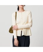 【ビューティ&ユース ユナイテッドアローズ/BEAUTY&YOUTH / UNITED ARROWS】の【WEB限定 Wardrobe DAILY MINIMAL】ペプラム2WAY リブニットプルオーバー ウォッシャブル 人気、トレンドファッション・服の通販 founy(ファニー) ファッション Fashion レディースファッション Fashion for Women トップス・カットソー Cut & Sew Tops ニット Knit Tops & Sweaters カジュアルプルオーバー・ニットトップス Pullovers & Knit Tops / Casual Pullovers ウォッシャブル Machine Washable オケージョン Occasion Wear シンプル Simple, Minimal デニム Denim, Jeans Material 定番 Standard, Basic Item フェミニン Feminine, Girly フォルム Silhouette, Form ペプラム Peplum, Flared Hem ボトム Bottoms, Lower Wear ループ Loop, Loop Knit おすすめ Recommended / Our Picks エレガント 上品 Elegant ビジネス 仕事 通勤 Business / Work / Commuting thumbnail OFF WHITE|ID: prp329100004728284 ipo3291000000034780654