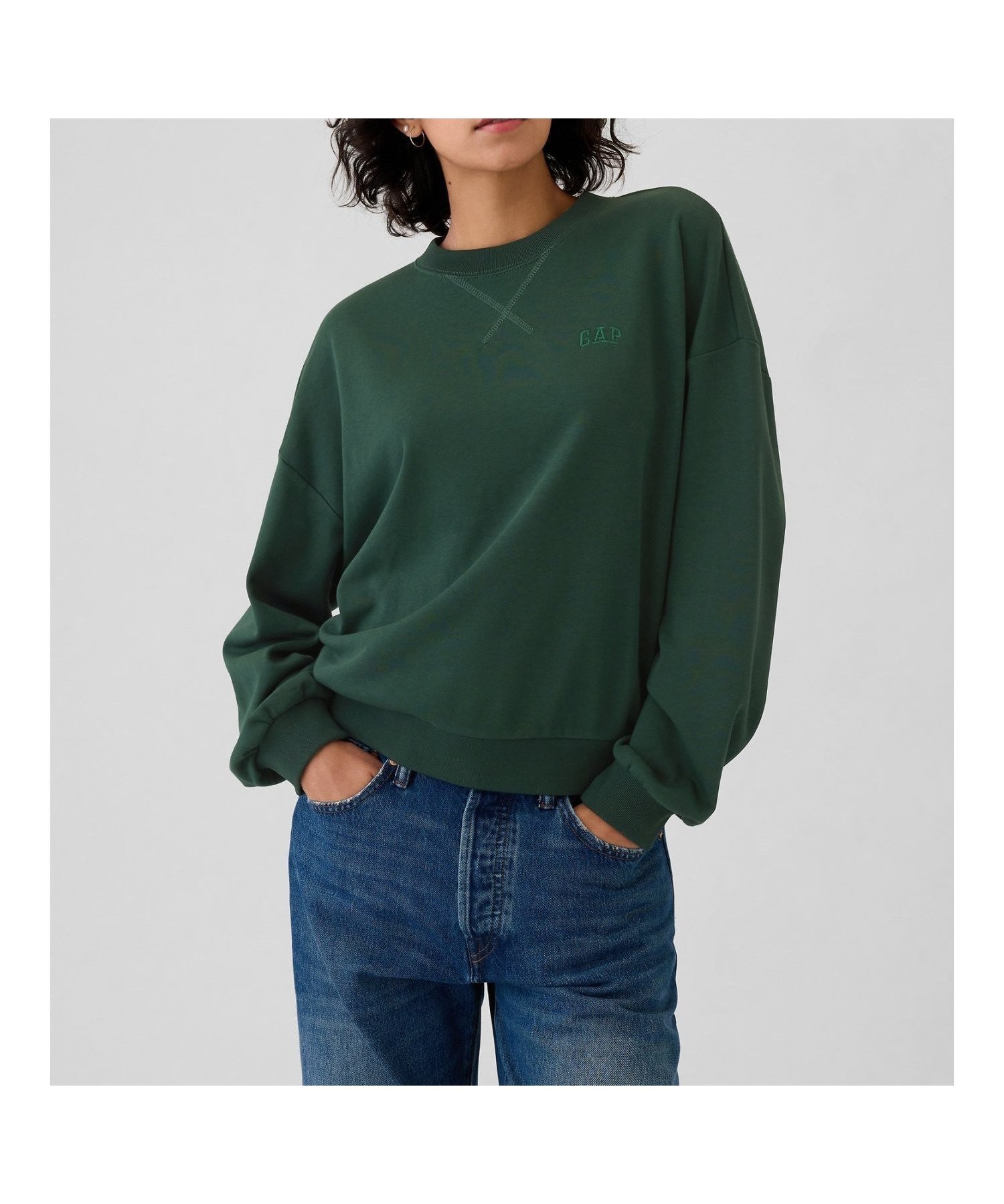 【ギャップ/GAP】のミニ GAPロゴスウェット・トレーナー インテリア・キッズ・メンズ・レディースファッション・服の通販 founy(ファニー) 　ファッション　Fashion　レディースファッション　Fashion for Women　トップス・カットソー　Cut & Sew Tops　レディースパーカー・カジュアルフーディー　Casual Hoodies & Sweatshirts　スウェット・クルーネックトップス　Sweatshirts & Crewnecks / Relaxed Fit Sweat Tops　トレーナー　Sweatshirt, Trainer　ミックス　Mix, Mixed Style　リラックス　Relax, Relaxed Fit　ESSEX_GREEN_702|ID: prp329100004728335 ipo3291000000034649830