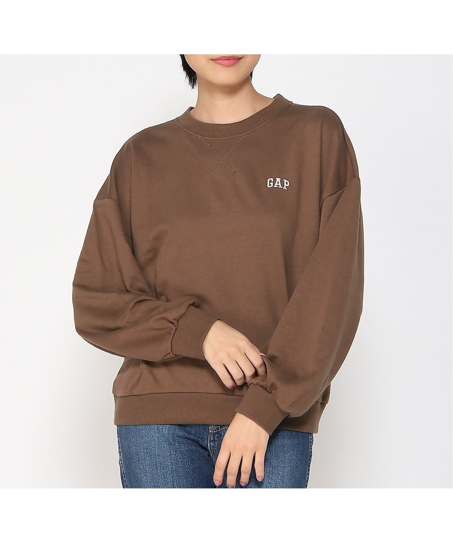 【ギャップ/GAP】のミニ GAPロゴスウェット・トレーナー インテリア・キッズ・メンズ・レディースファッション・服の通販 founy(ファニー) 　ファッション　Fashion　レディースファッション　Fashion for Women　トップス・カットソー　Cut & Sew Tops　レディースパーカー・カジュアルフーディー　Casual Hoodies & Sweatshirts　スウェット・クルーネックトップス　Sweatshirts & Crewnecks / Relaxed Fit Sweat Tops　トレーナー　Sweatshirt, Trainer　ミックス　Mix, Mixed Style　リラックス　Relax, Relaxed Fit　COZY_BROWN|ID: prp329100004728335 ipo3291000000034649840
